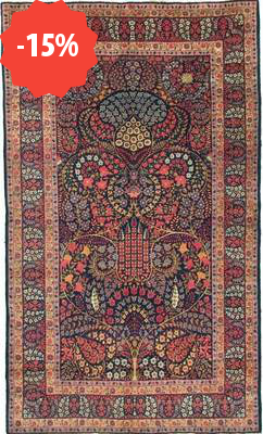 Kirman Raver antico XIX sec.