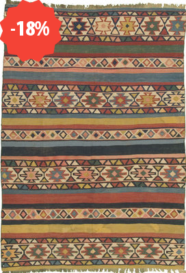 Kilim Shirvan antico